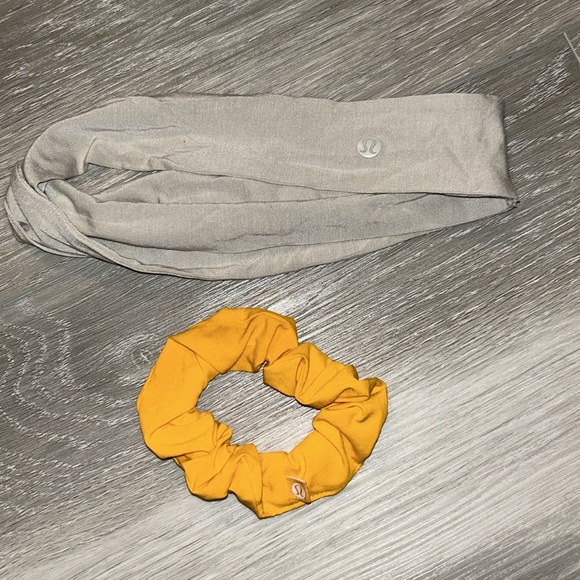 Unused Bundle: Lululemon Accessories: All Night Headband & Uplifting Scrunchie - Picture 3 of 7